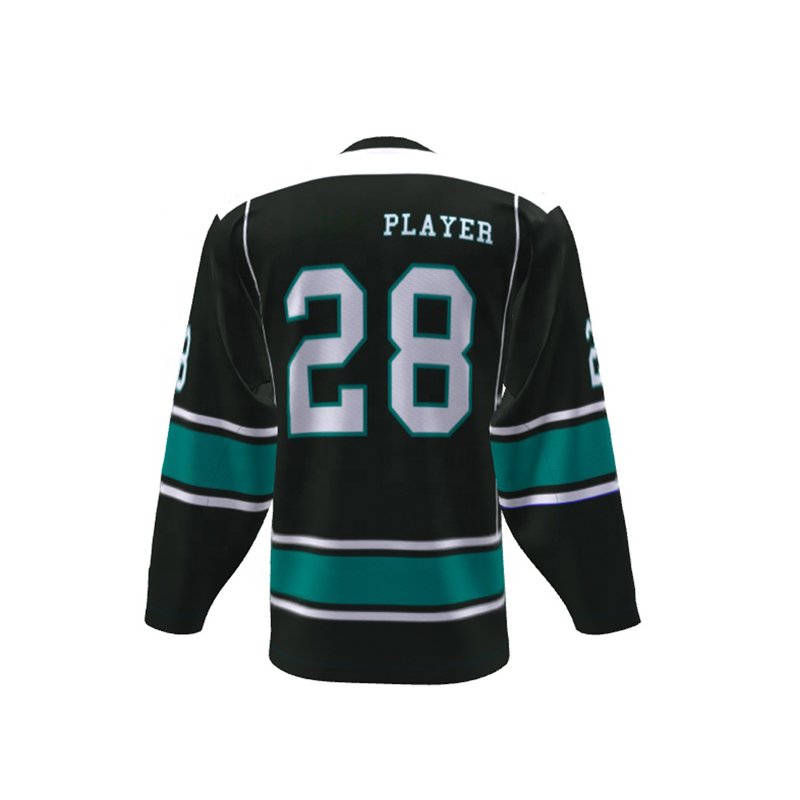 Wholesale 100% Polyester Ice Hockey Jersey with Custom Logo Style Size Color Best Price OEM Team Name Blank Pattern
