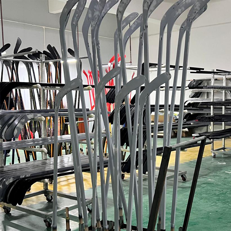 OEM Customized Hockey sur glace senior ice hockey sticks blade manufacturers Carbon Fiber Composite custom ice hockey stick