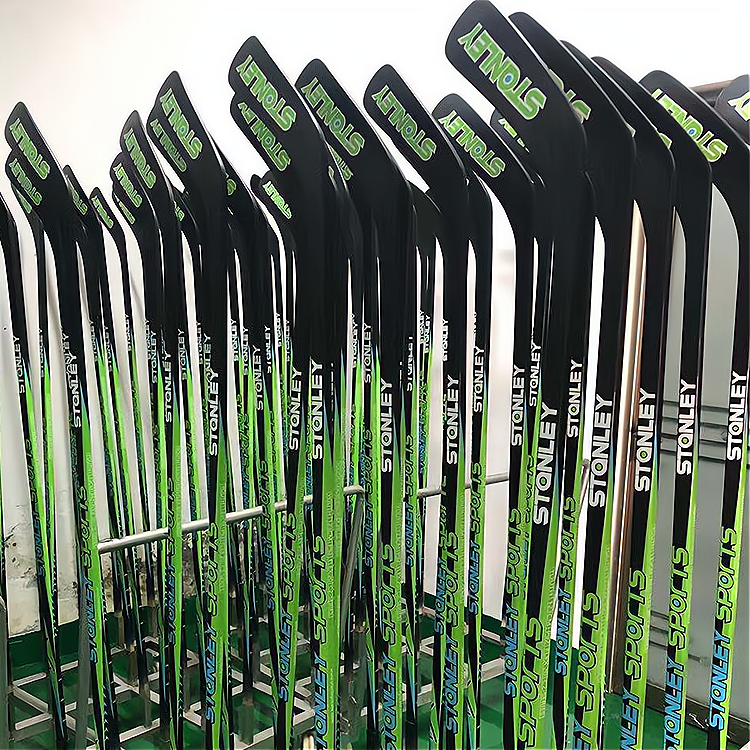OEM Customized Hockey sur glace senior ice hockey sticks blade manufacturers Carbon Fiber Composite custom ice hockey stick