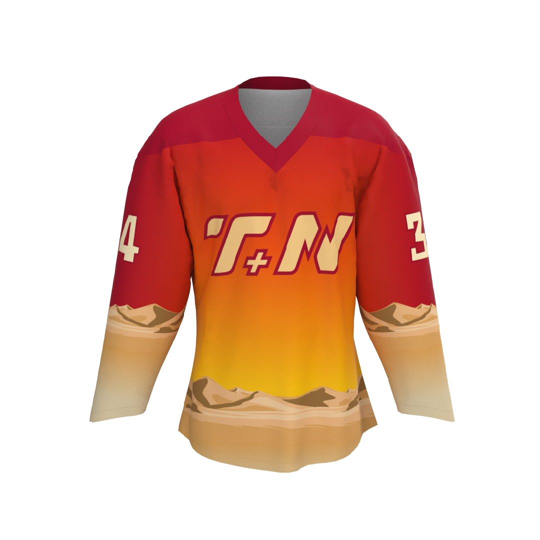 Custom Ice Hockey Uniforms/Custom Sublimation 100% Polyester Ice Hockey Design