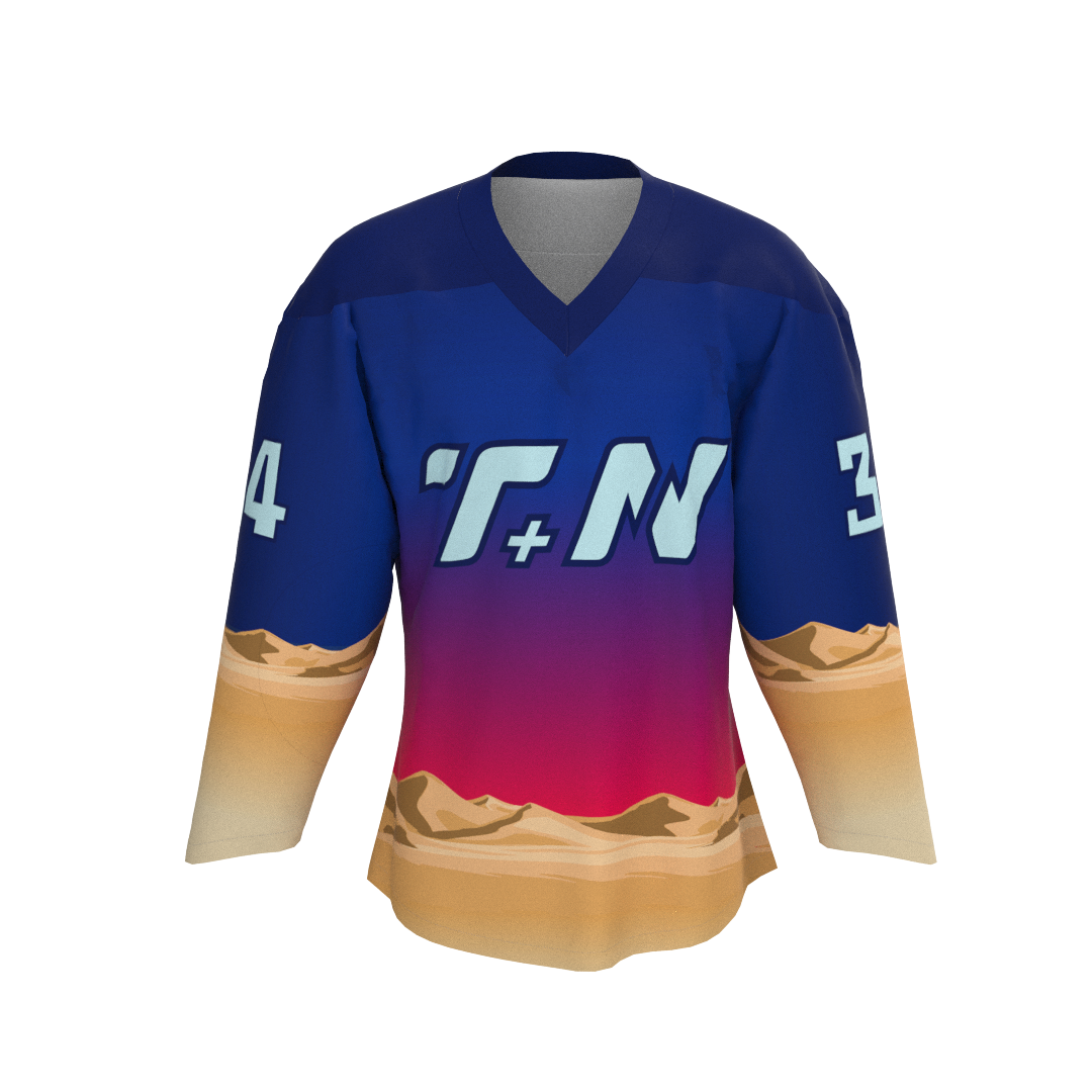 Custom Ice Hockey Uniforms/Custom Sublimation 100% Polyester Ice Hockey Design