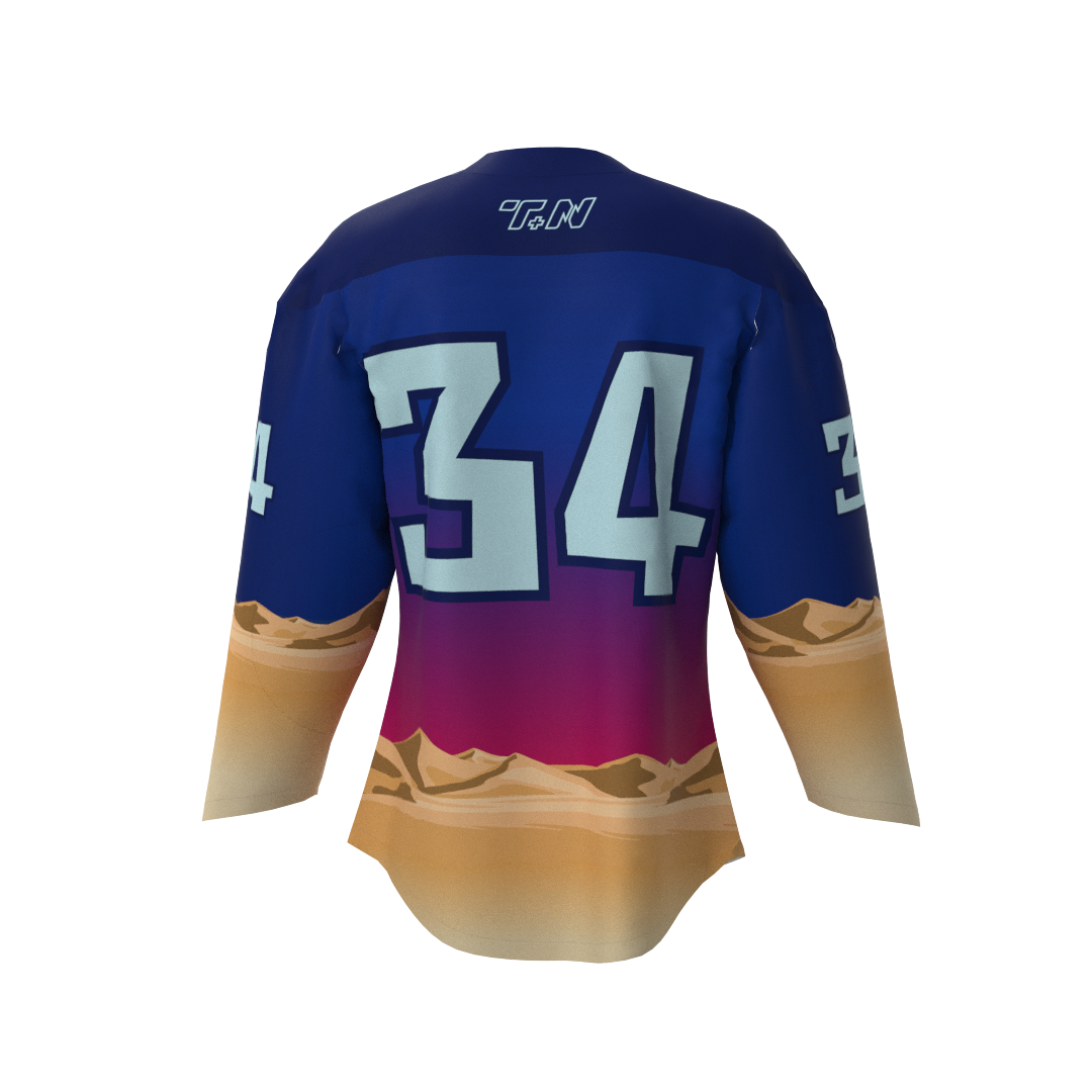Custom Ice Hockey Uniforms/Custom Sublimation 100% Polyester Ice Hockey Design