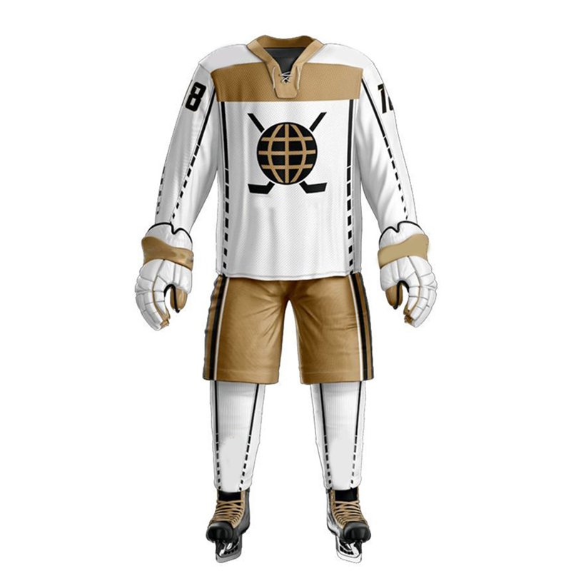 Sublimation print Polyester blank Ice Hockey Wear Ice Hockey Uniform hockey practice jersey