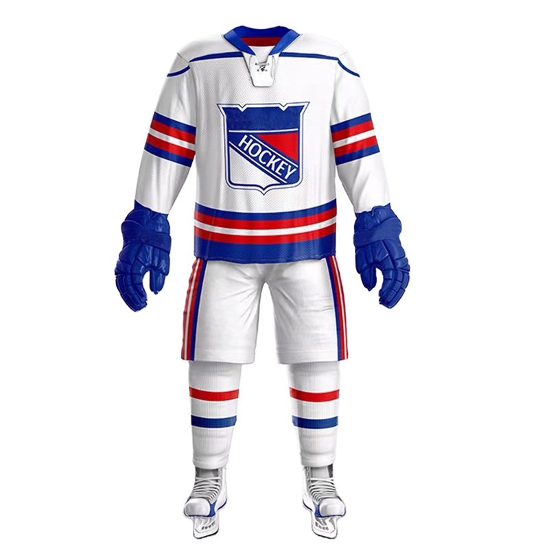 Sublimation print Polyester blank Ice Hockey Wear Ice Hockey Uniform hockey practice jersey