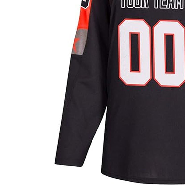 Custom Hockey Jersey Practice Jerseys for Men Youth Personalized Stitched Printed Name Number Logo ball hockey Jersey