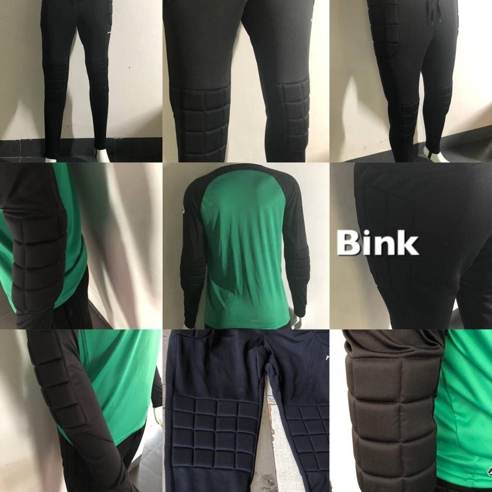 100% Polyester 3D protector padding full body protection suit ice hockey long pants for sports