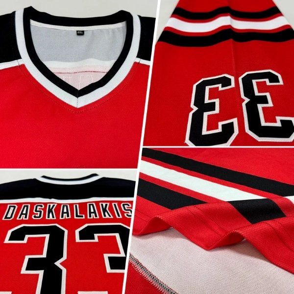 Team Canada Ice Hockey Jersey Design Wholesale Sublimation Breathable Hockey Uniform top quality mesh
