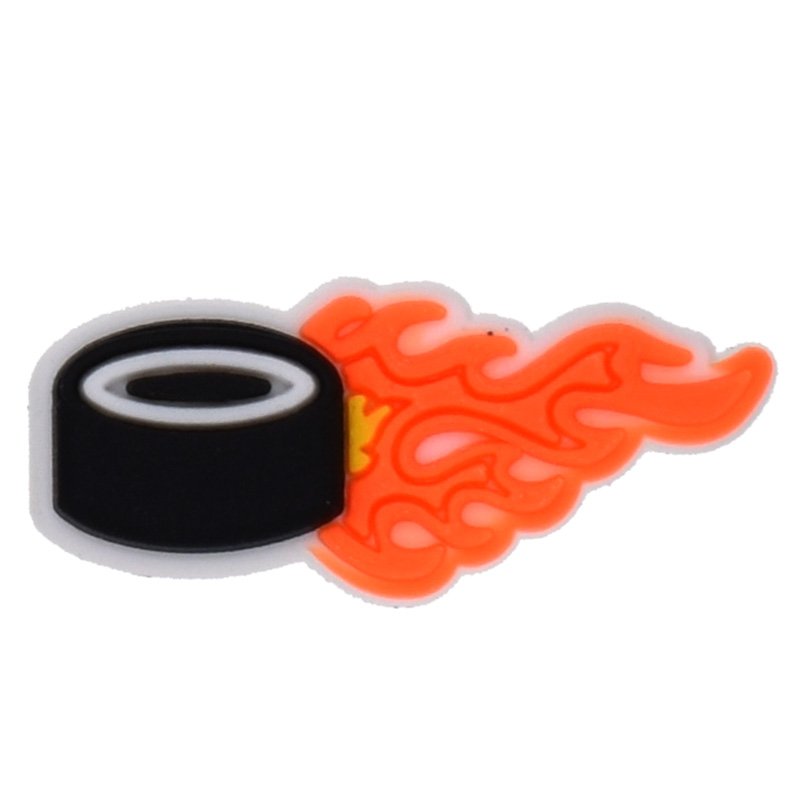 Ice Hockey Sports Straw Cap Drink straw plug dust cap 8mm cross border party personalized straw decoration