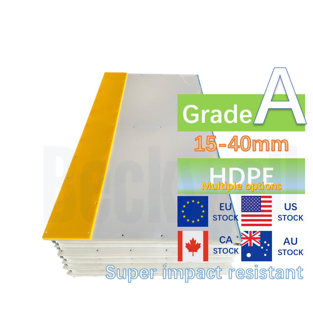 High-Density HDPE Rink Barrier Boards 6 Feet Hockey Stadium Dasher Panels for Ice Arenas Weather-Resistant Walls