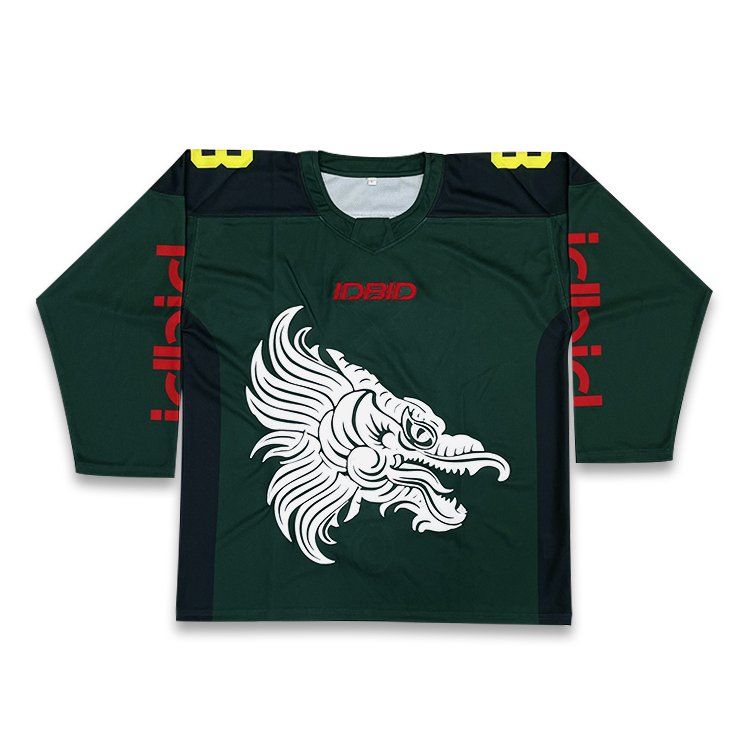 Sublimation Street Sports Hockey Wear Customized High Quality Team Training Ice Hockey Jersey