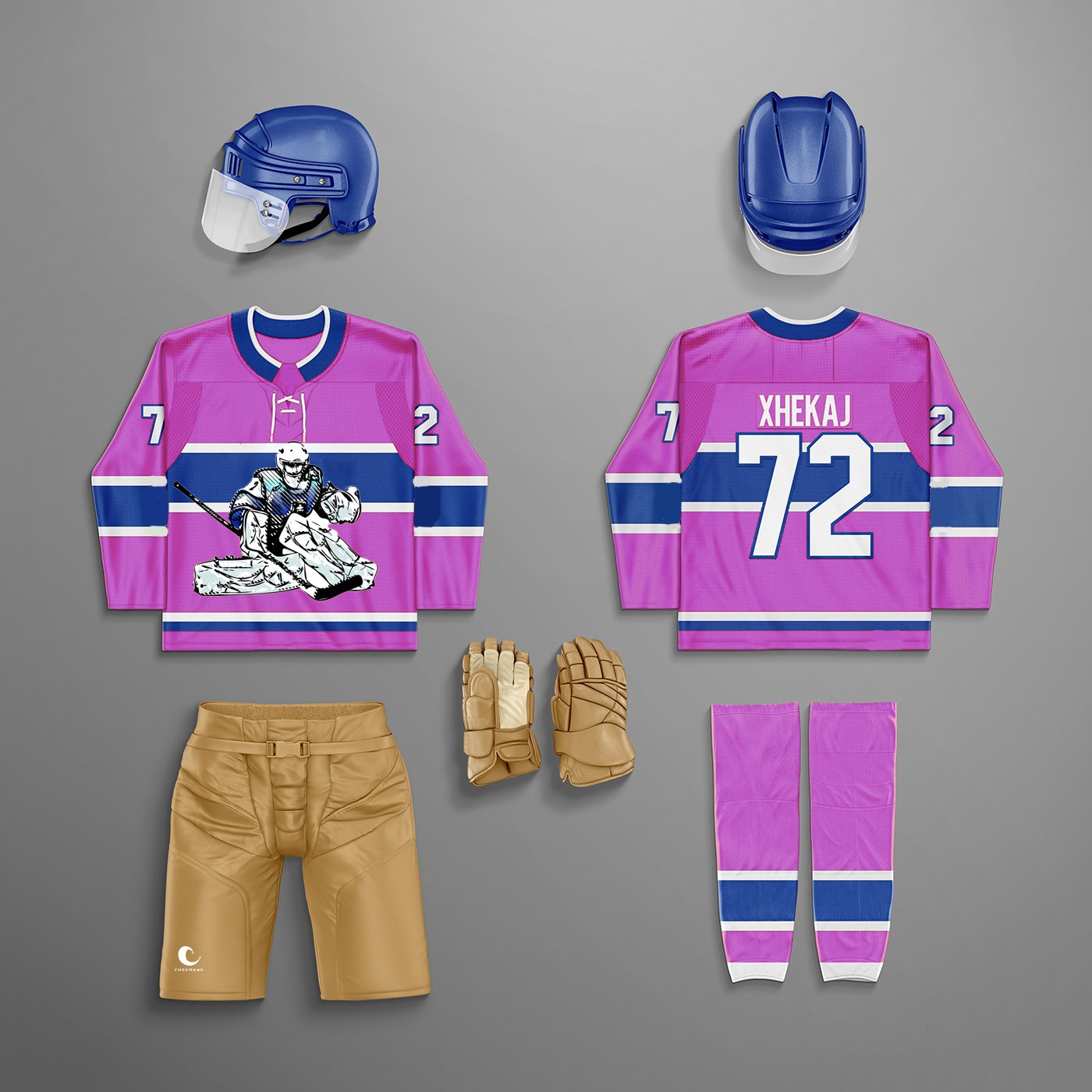 Trend Sublimation Ice Hockey Jerseys New Custom Youth Ice Hockey Uniforms