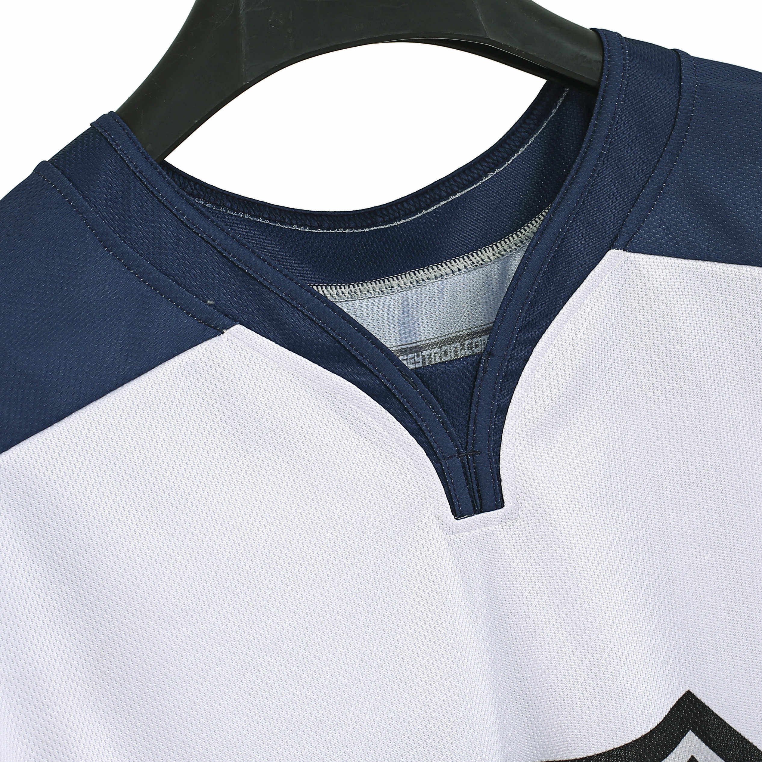 Custom Blank V Neck Ice Hockey Uniform Team Practice Jersey Outdoor Products Sportswear Tracksuit for Unisex