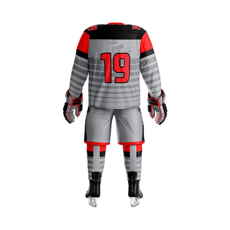 Wholesale Your Own Logo Plus Size Comfortable Low MOQ Sports Wear Quick Dry Ice Hockey Uniform For Men