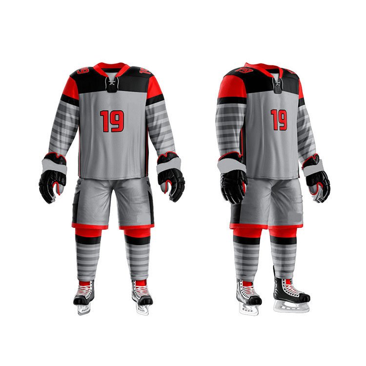 Wholesale Your Own Logo Plus Size Comfortable Low MOQ Sports Wear Quick Dry Ice Hockey Uniform For Men