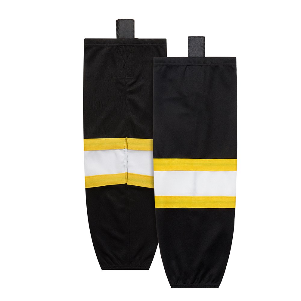 Custom logo factory manufacturer hockey socks black ice hockey socks knit hockey socks