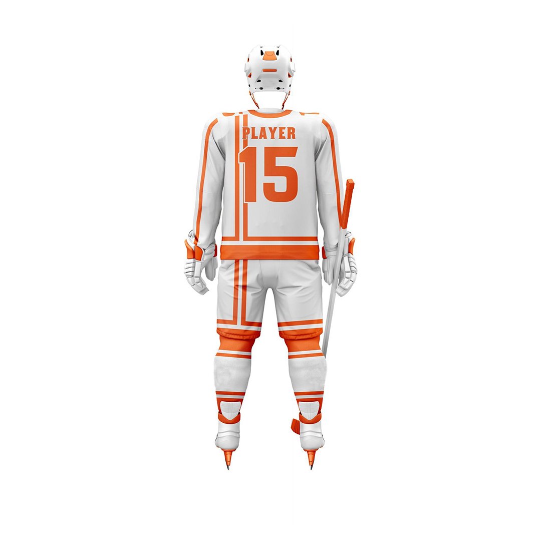 Unisex Comfortable Ice Hockey Uniform for Adults Custom Design Sports Wear with Sublimation Printing for Teams