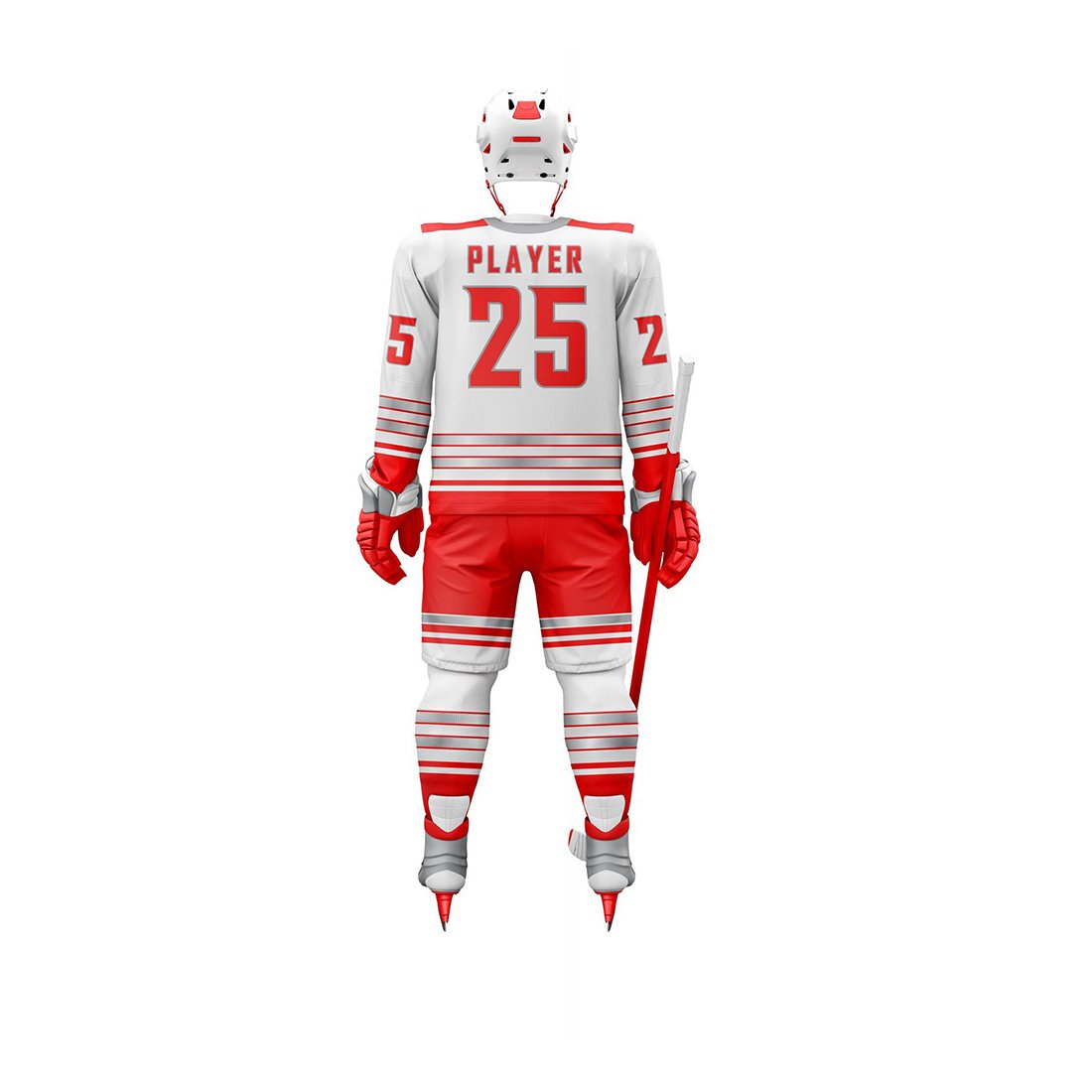 Unisex Comfortable Ice Hockey Uniform for Adults Custom Design Sports Wear with Sublimation Printing for Teams