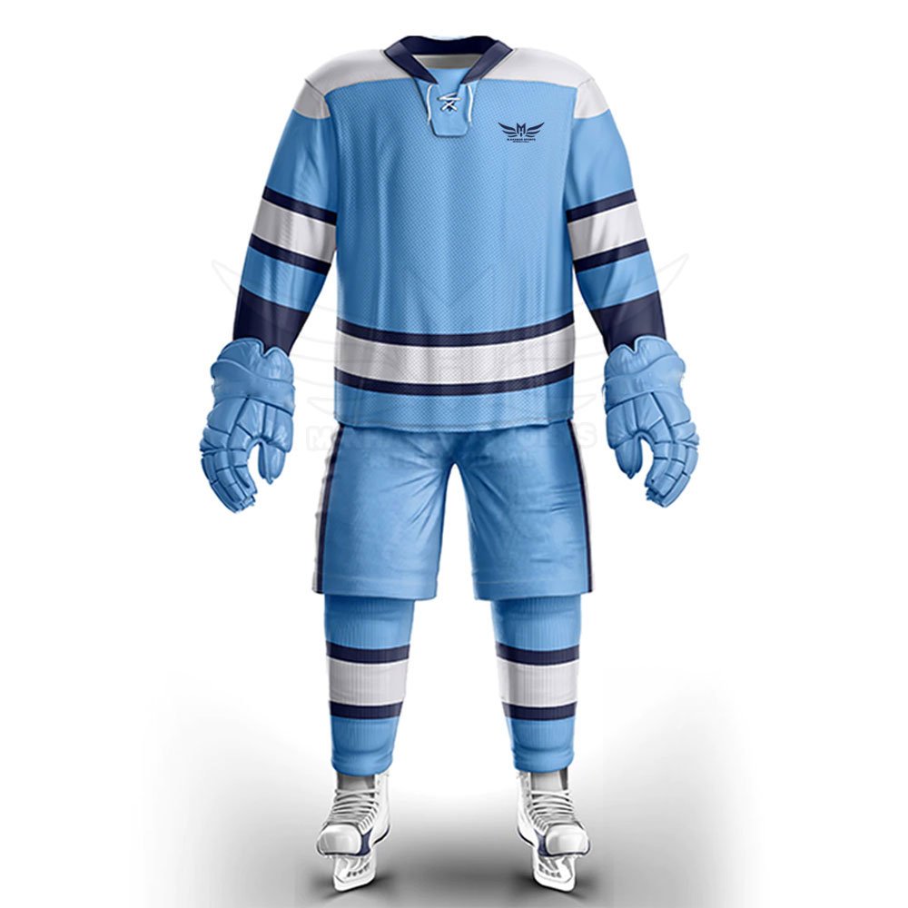 Best Selling Customized Youth Ice Hockey Jersey Latest Style with OEM Team Name Printing Uniform Style