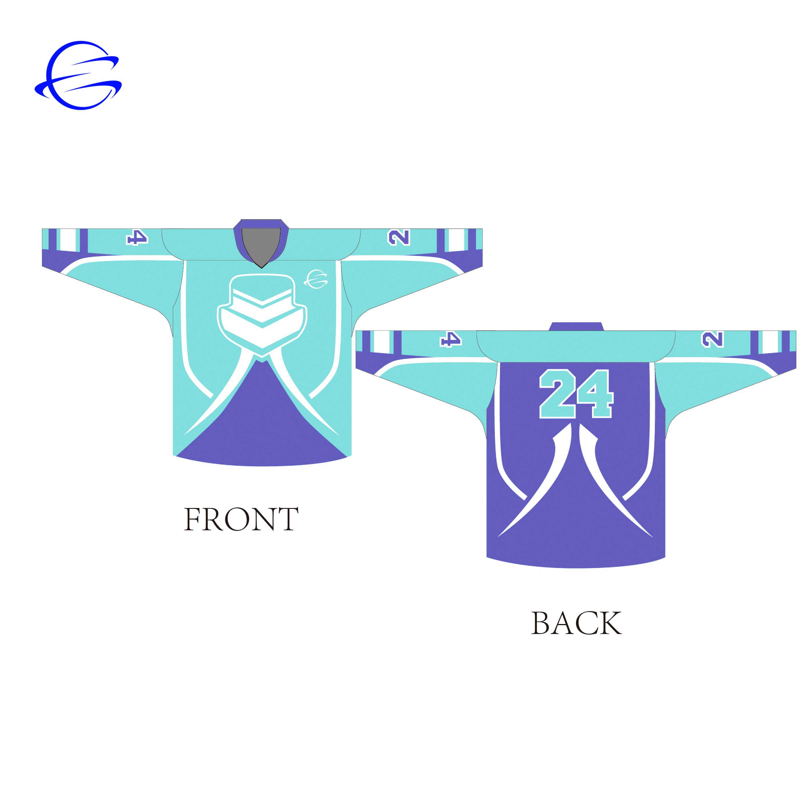 2019 New Style Breathable Custom Design Sublimated Training Ice Hockey Jersey Custom Team Sport Wear