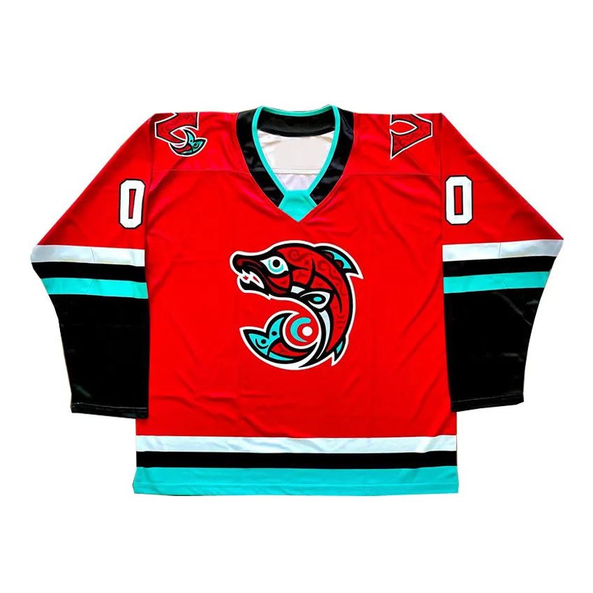 Whole field sport sublimated practice ice hockey jersey custom team youth ice hockey wear