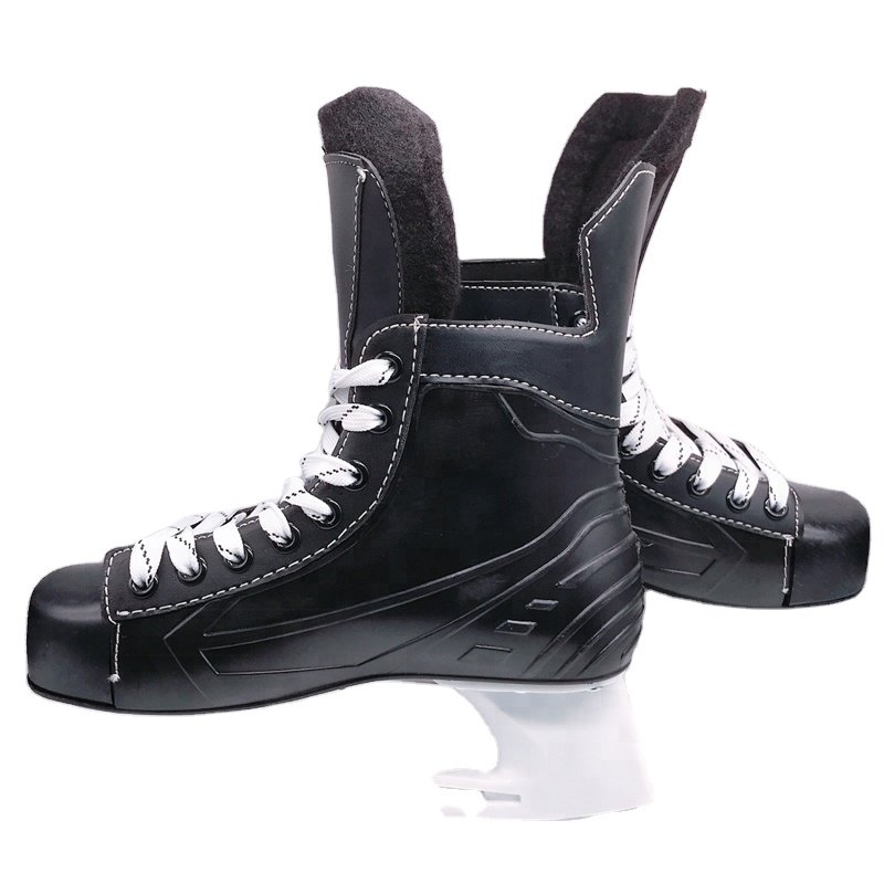 Patented Ultralight ice inline roller hockey skate shoe