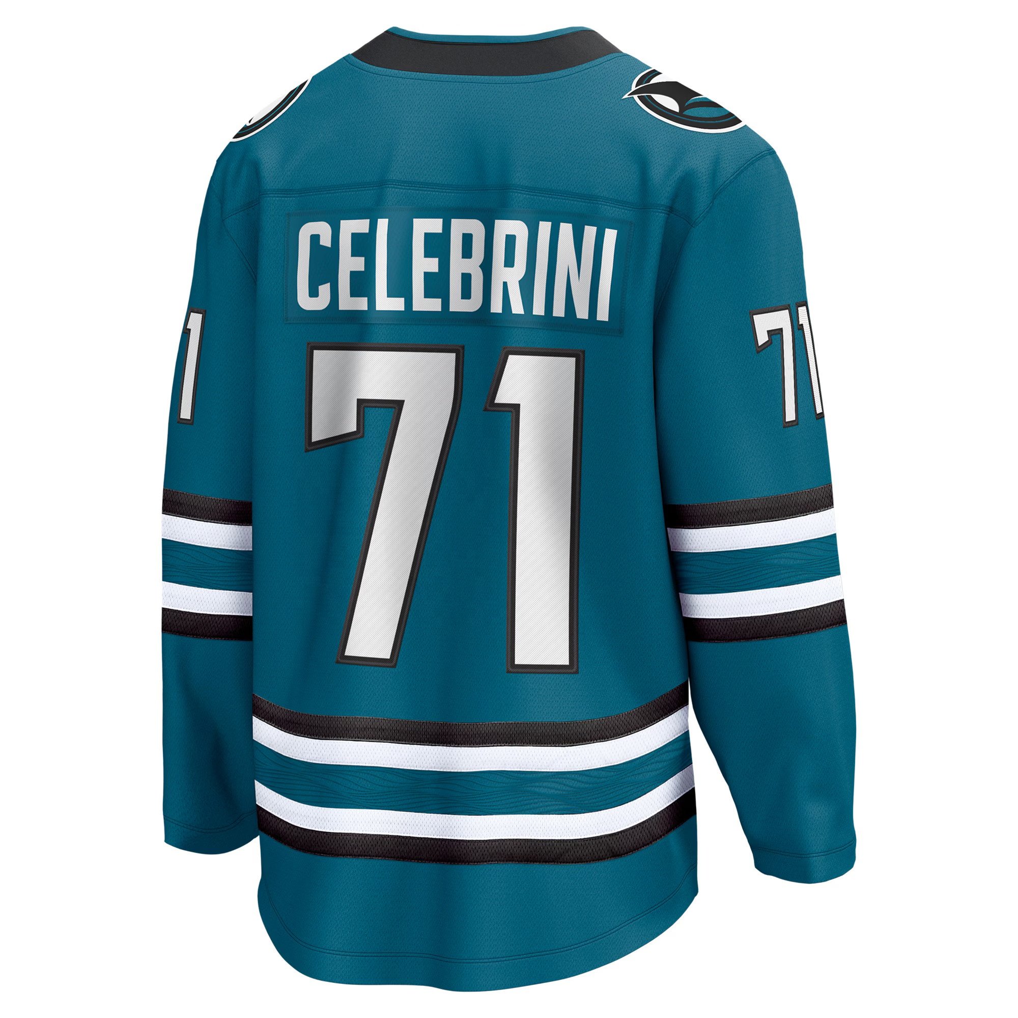2024 Men's San Jose Ice Hockey Jersey Embroidery Shirts Stitched Uniform Sharks Home Wear #71 Celebrini #39 #44 Vlasic #7 Sturm