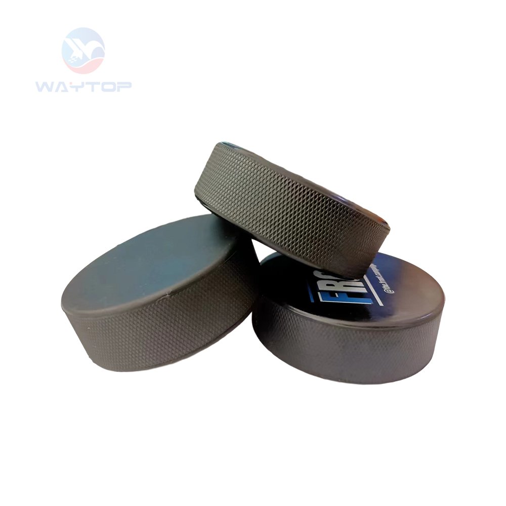 Professional International Hockey Game Puck Custom Logo Printing Rubber ice hockey lightweight pucks