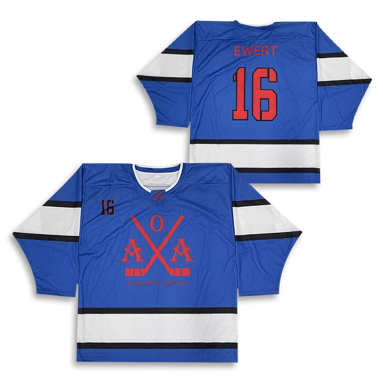 OEM Services Hockey Jersey Sublimation Pattern And Color Tethered Team Ice Hockey Uniform