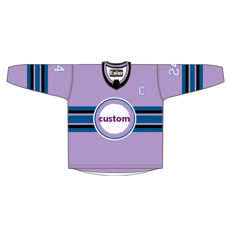 Custom Christmas embroidery and sublimation reversible hockey jersey custom logo jersey hockey