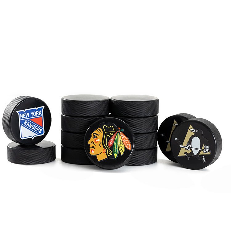 High quality Official Size Silicone Rubber Ice Hockey Puck For Practice