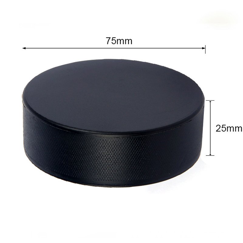 Custom Printed Logo Ice Hockey Puck Professional Rubber Hockey Puck for Competition & Training Sports Equipment