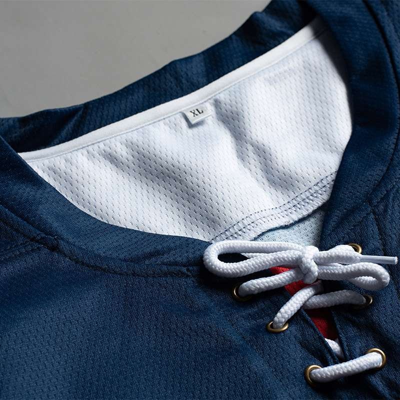 Custom Design American Style Vintage Ice Hockey Jerseys Quick Dry Sublmated Embroidery Practice Hockey Jerseys