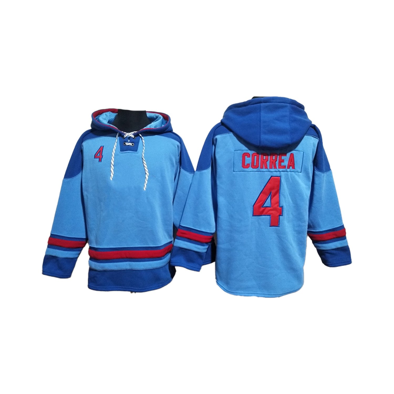 2023 New Stitched American Teams Hockey Jerseys Minnesota 4 Correa 25 Buxton 26 Kepler 29 Carew Can Custom Logo Name