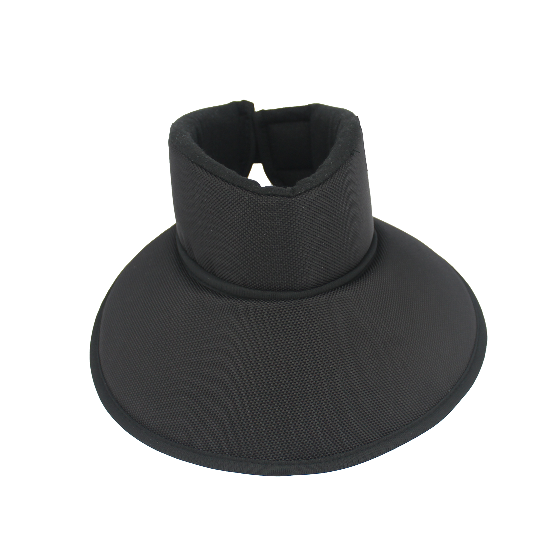 Black Hockey Neck Guard, Adjustable Ice Hockey Neck Protector for Cut Protection