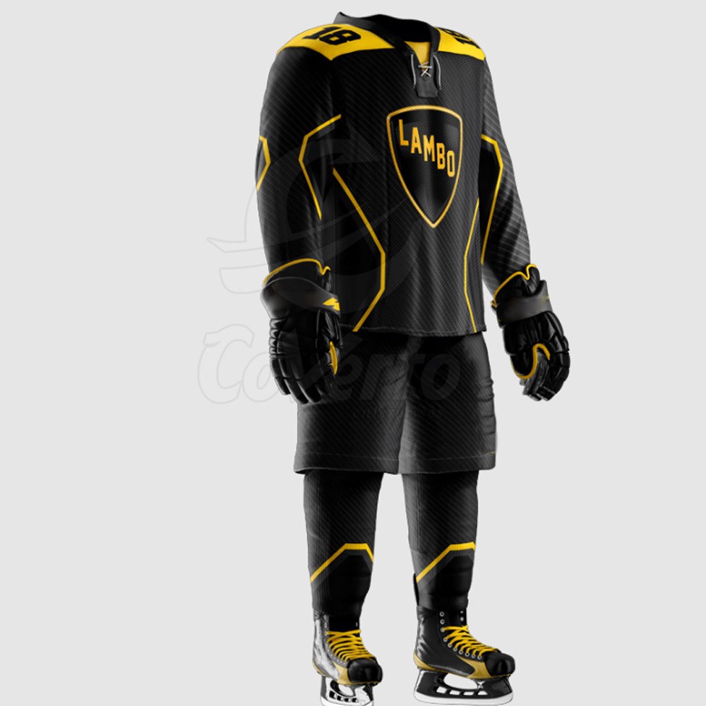 Custom Team Wear Ice Hockey Jersey Uniform Sports Wear Wholesale Plain Blank Sports Wear Ice Hockey Jersey Uniform