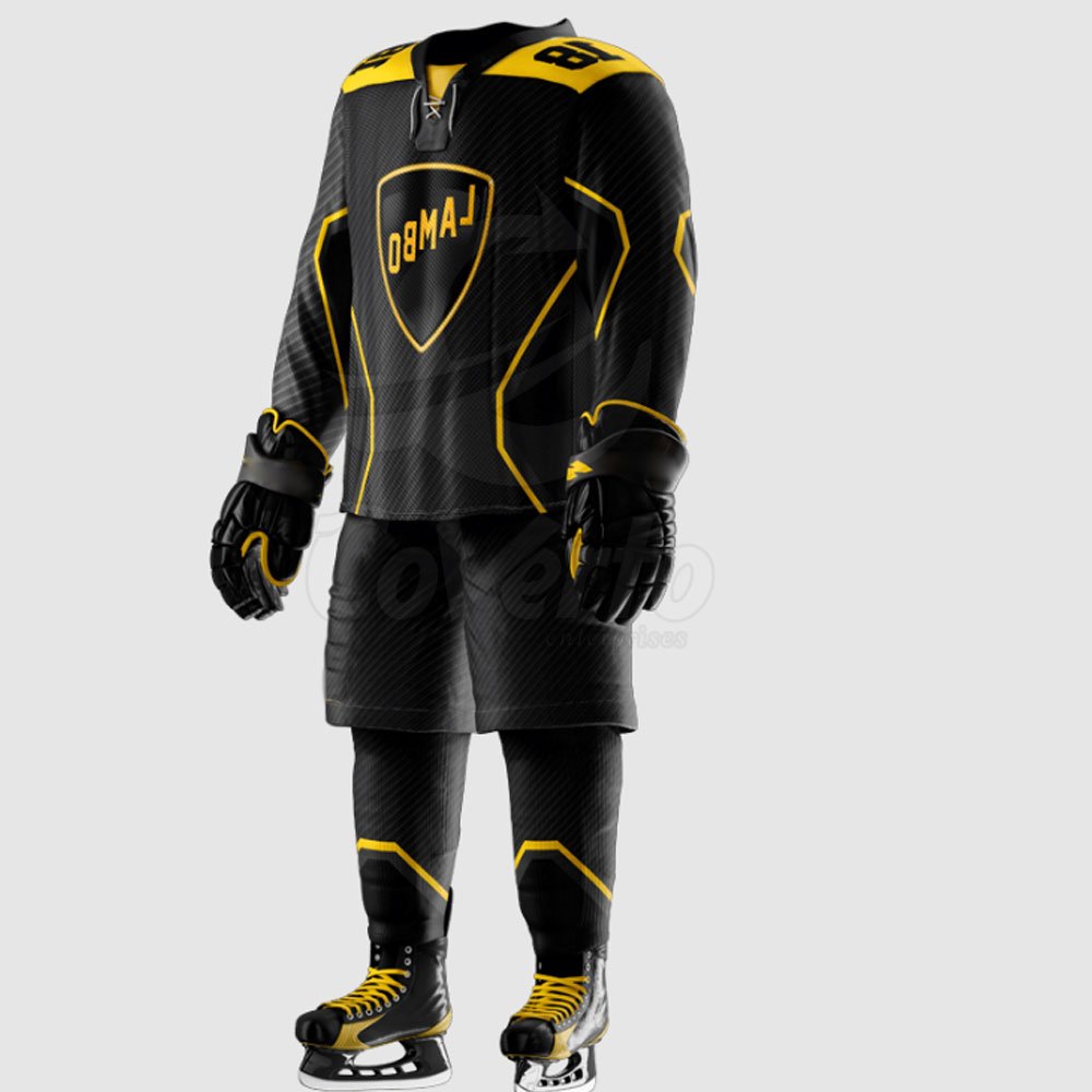 Custom Team Wear Ice Hockey Jersey Uniform Sports Wear Wholesale Plain Blank Sports Wear Ice Hockey Jersey Uniform