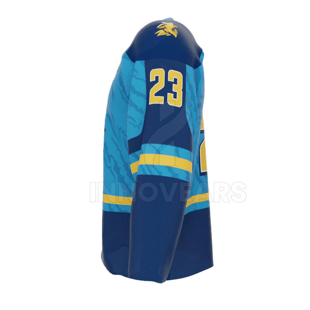 Wholesale Make Your Own Logo Team Wear Outdoor Sportswear Sublimated Jersey Ice Hockey Jersey