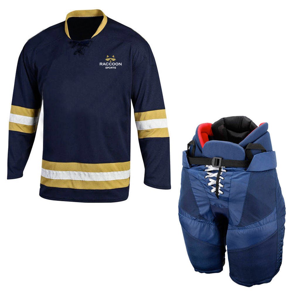 Wholesale Best Quality New Style Ice Hockey Uniform Fully Customized Ice Hockey Jersey and Shorts Low MOQ