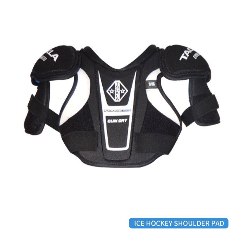 TACKLA-851 1200D High Density Nylon Cloth Effective Protection Knee and Elbow Guards for Ice Hockey