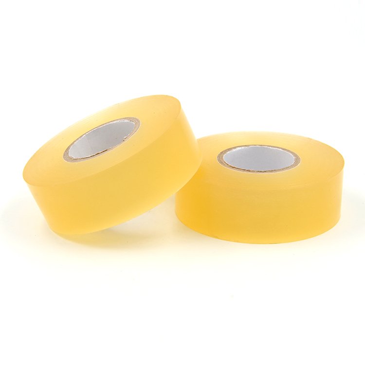 Good Quality Hot Sale Strong Clear PVC Ice hockey Tape Skate PVC Transparent Medical Sports Sock Shin Guard Pad Plastic Tape