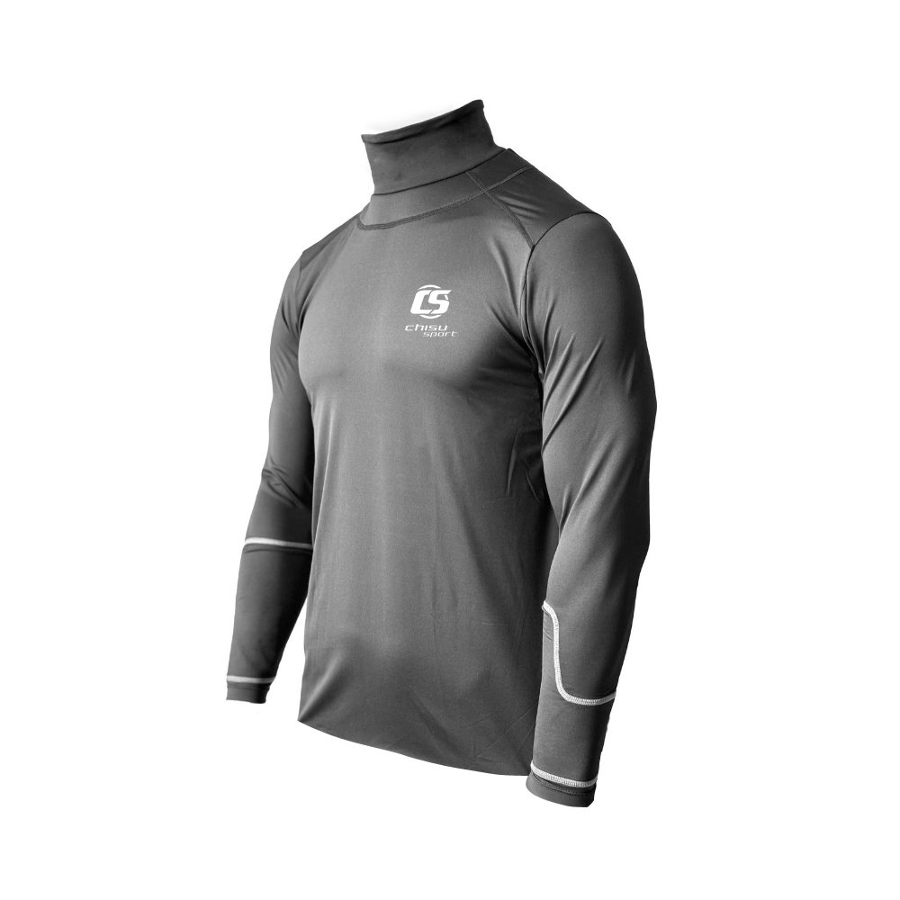 Customizable Men's & Boy's Hockey Jersey Neck Guard Long Sleeve Compression Shirt Base Layer Top with hockey Underwear