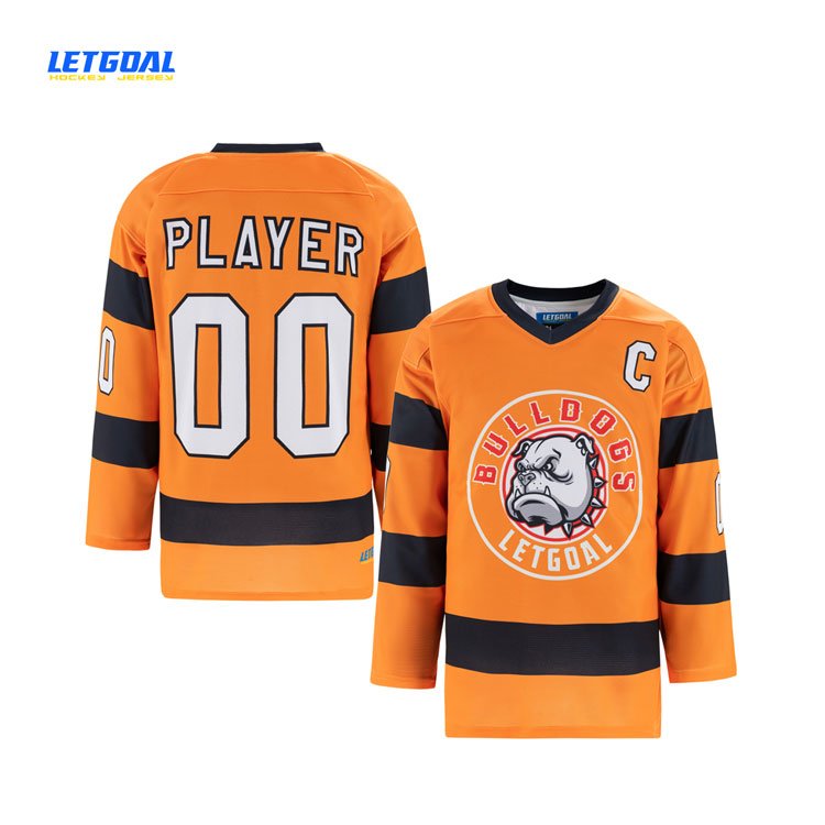Customizable Ice Hockey Jersey with Logo Design Sports Wear OEM Custom Team Name Sublimated Printing