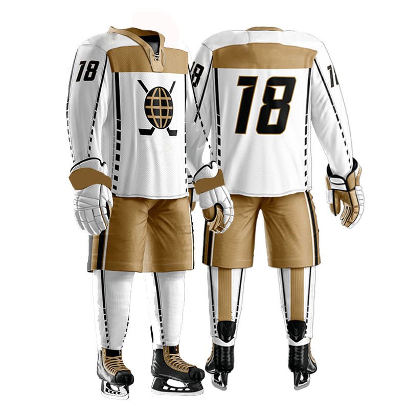 High Quality Custom Ice Hockey Uniforms Unique Design Large Size Men's Clothing New Wholesale with OEM Team Name