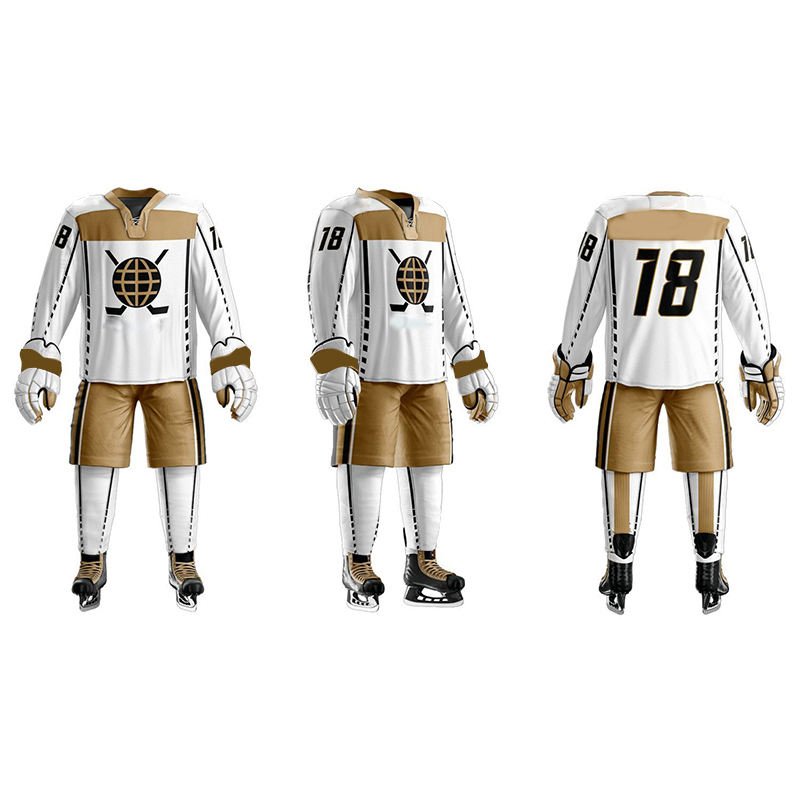High Quality Custom Ice Hockey Uniforms Unique Design Large Size Men's Clothing New Wholesale with OEM Team Name