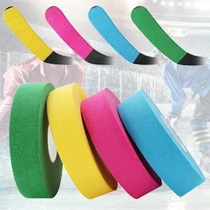 Wholesale Custom Logo White Black Cloth Matt Transparent Pvc Clear Ice Field Grip Hockey Stick Tape For Blade Handle Protector