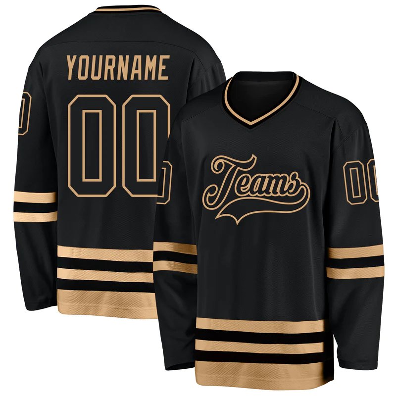 Custom 32 Teams All Style Top Stitched Hockey Jersey Uniform Breathable Green Ice Hockey Wear
