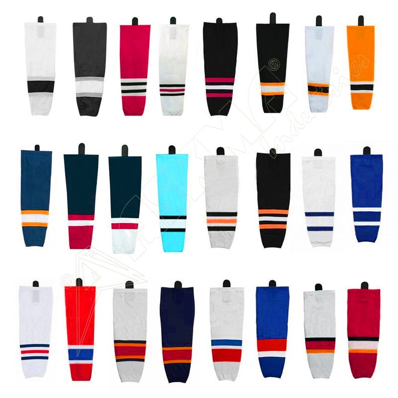 High Quality Wholesale custom Ice Hockey Socks Sublimated