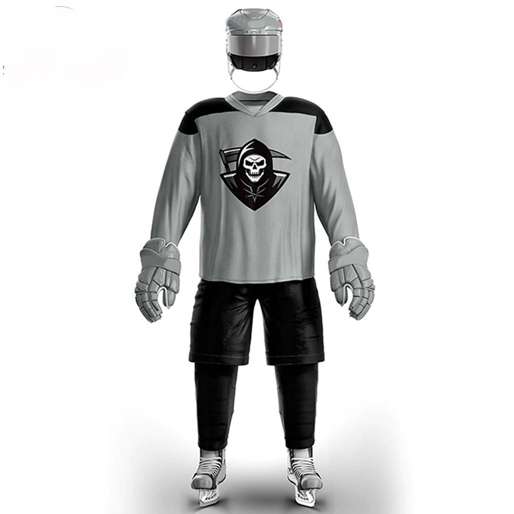 Ice Hockey Uniform New Design Wholesale Price Custom Size Ice Hockey Jersey