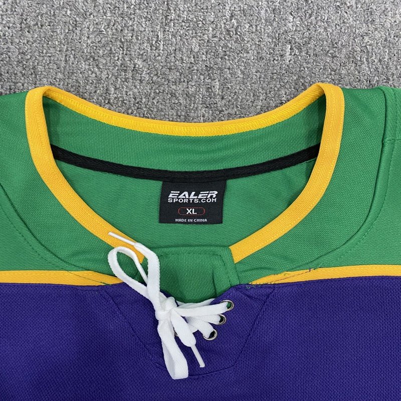 Custom long sleeve embroidery ice hockey team jersey uniforms