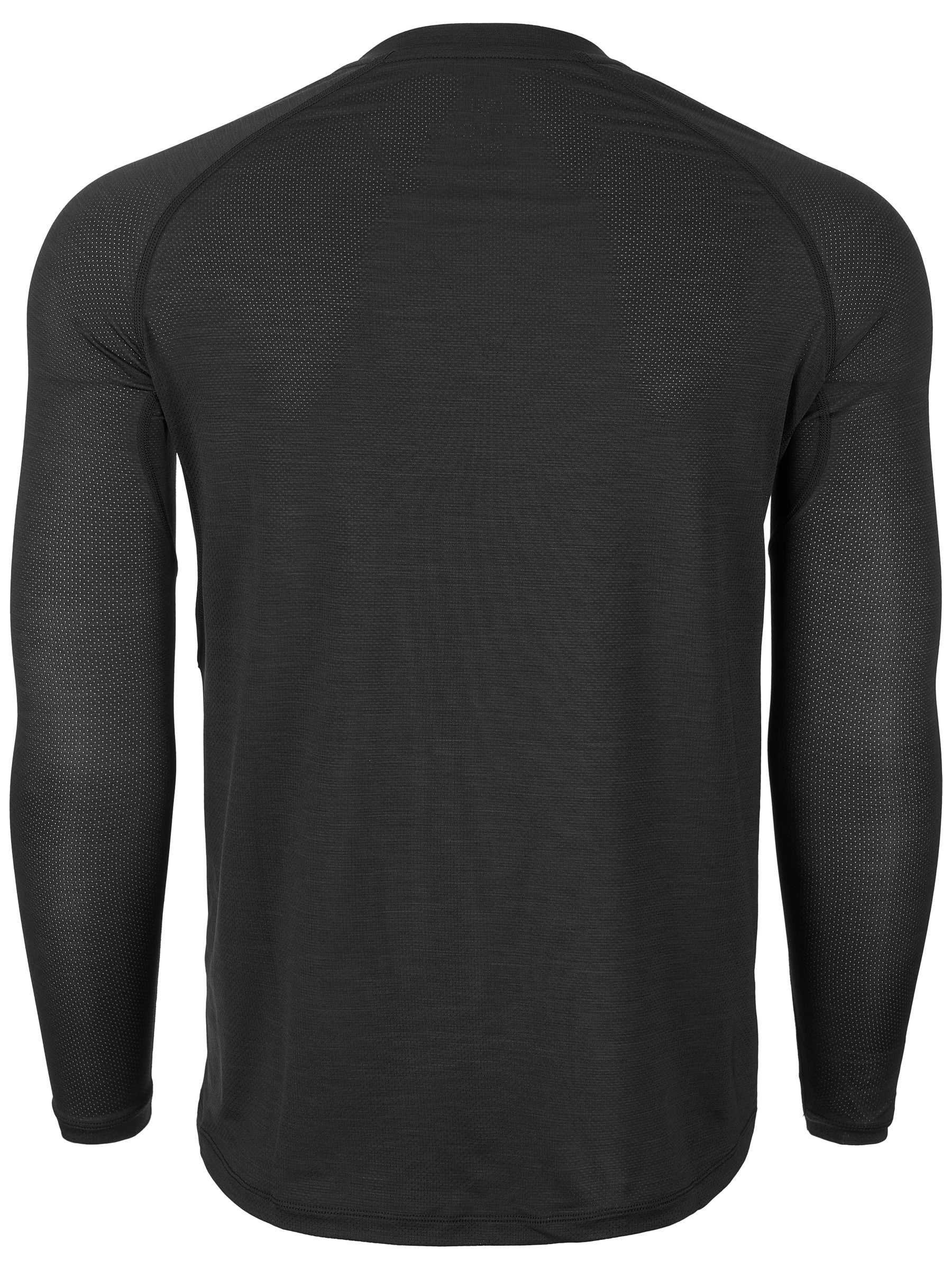 OEM Raglan Sleeves Breathable Poly 4-way Stretch Mesh Tight in the Arms Loose on the Body ice hockey base layer shirt